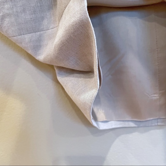 Badgley Mischka Linen Sequin Dress - Picture 6 of 12